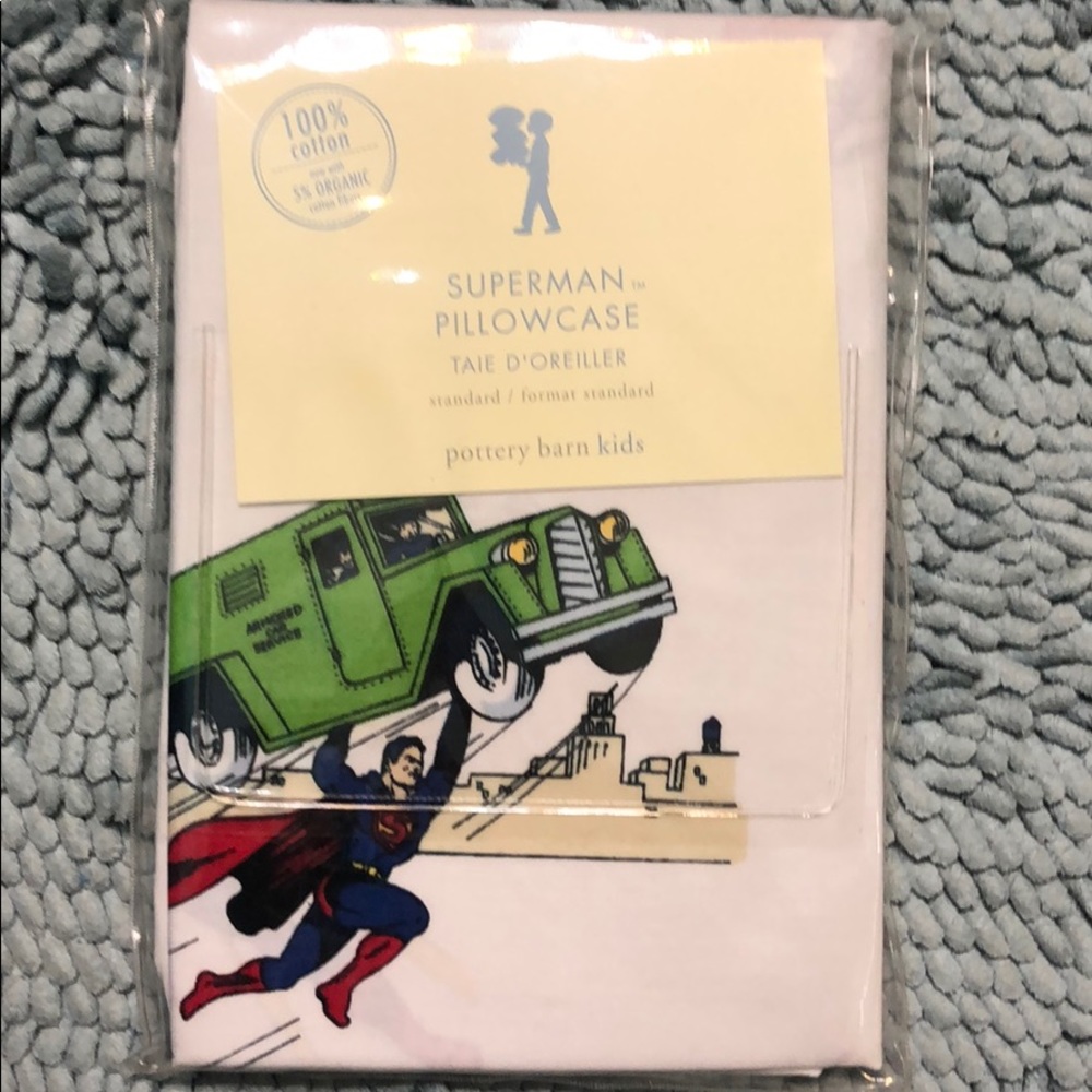 Superman standard pillowcase